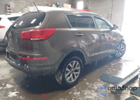 2015 Kia Sportage Lx из США, поврежденный, VIN KNDPBCAC1F7739283